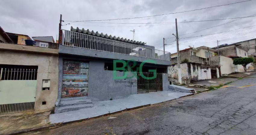 Casa com 4 dormitórios, 293 m² - venda por r$ 450.000,00 ou aluguel por r$ 1.876,00/mês - jardim maria estela - são paulo/sp