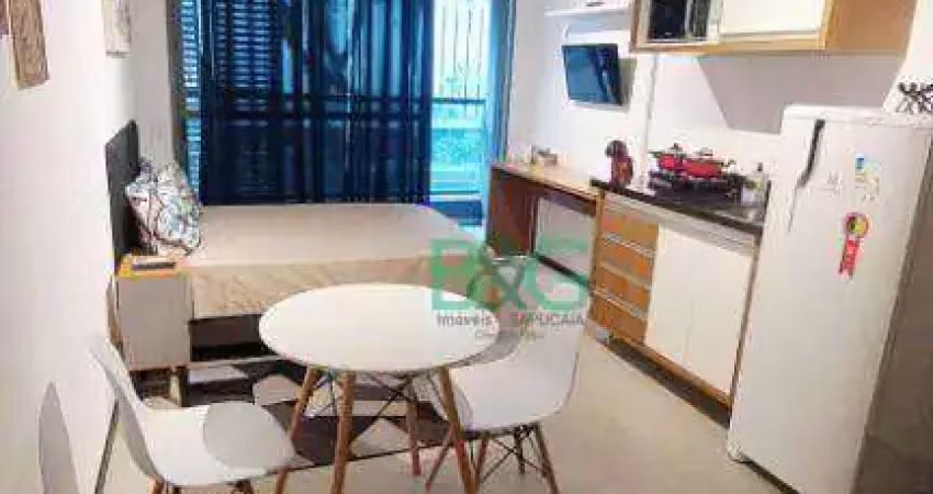 Studio com 1 dormitório à venda, 27 m² por r$ 360.000,00 - bela vista - são paulo/sp