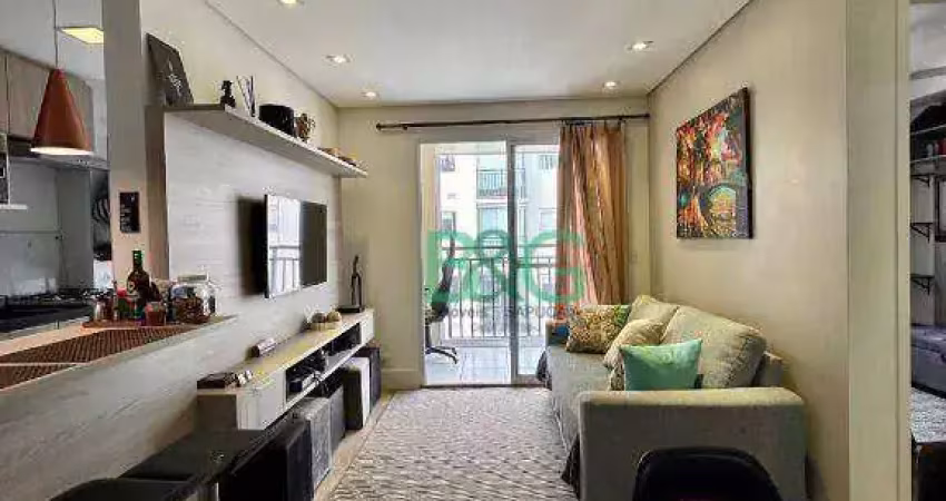 Apartamento com 2 dormitórios à venda, 58 m² por r$ 650.000,00 - vila polopoli - são paulo/sp