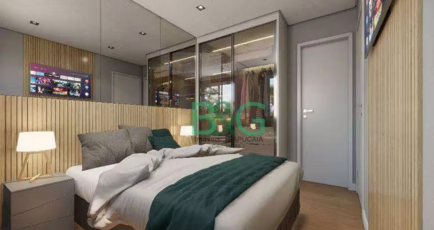 Studio com 1 dormitório à venda, 17 m² por r$ 200.000 - jardim aeroporto - são paulo/sp