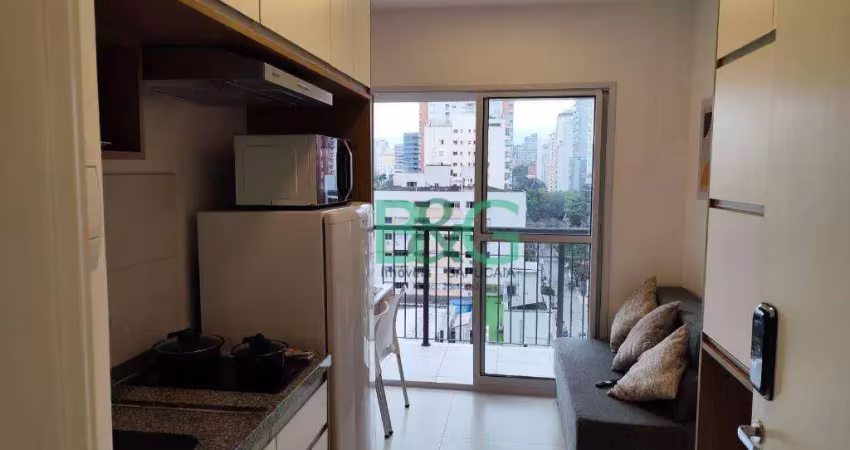 Studio com 1 dormitório para alugar, 25 m² por r$ 4.000/mês - vila olímpia - são paulo/sp