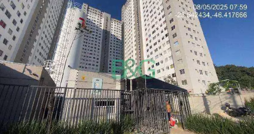 Apartamento à venda, 43 m² por r$ 133.255,43 - guaianazes - são paulo/sp