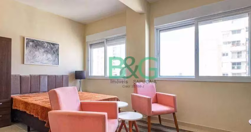 Apartamento com 1 dormitório à venda, 30 m² por r$ 384.500 - sumarezinho - são paulo/sp