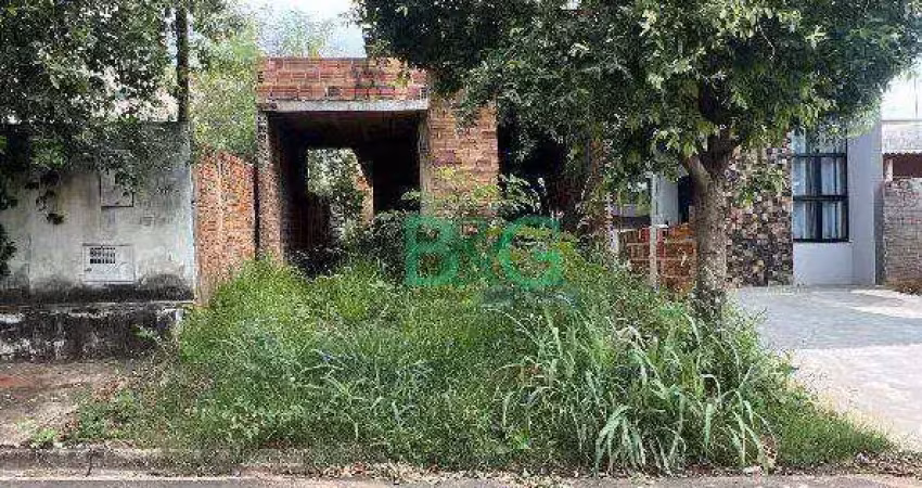 Terreno à venda, 126 m² por r$ 85.370 - residencial nozawa - regente feijó/sp