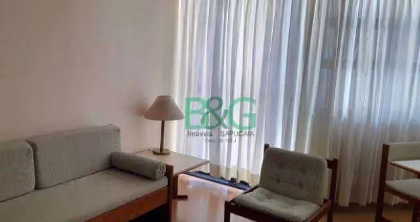 Apartamento com 1 dormitório à venda, 50 m² por r$ 440.000,00 - campo belo - são paulo/sp