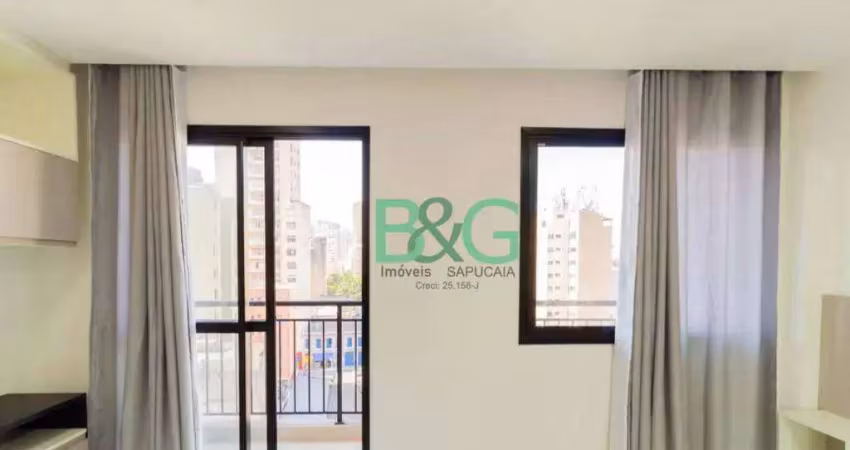 Studio com 1 dormitório à venda, 26 m² por r$ 269.000 - santa ifigênia - são paulo/sp