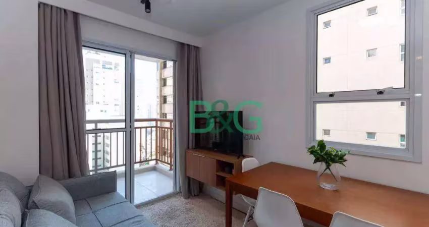 Apartamento com 2 dormitórios à venda, 40 m² por r$ 669.000 - perdizes - são paulo/sp