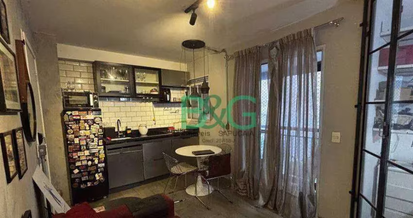Apartamento com 1 dormitório à venda, 29 m² por r$ 304.500 - sé - são paulo/sp