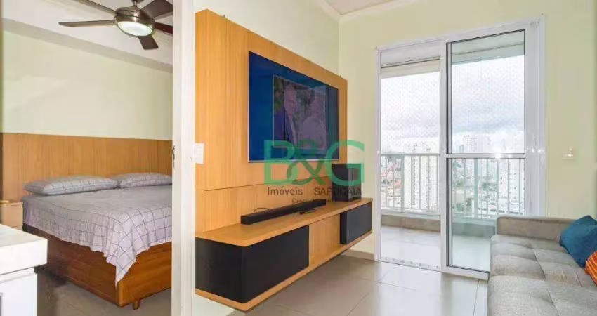 Apartamento com 1 dormitório à venda, 34 m² por r$ 379.000 - mooca - são paulo/sp