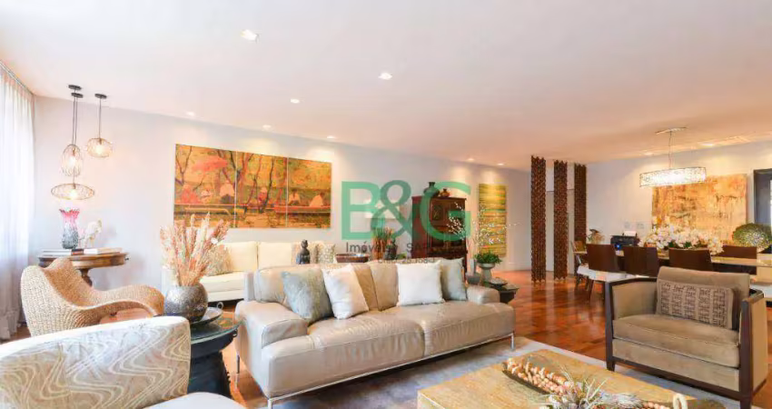 Apartamento com 3 dormitórios, 292 m² - venda por r$ 4.380. ou aluguel por r$ 34.329/mês - jardim paulista - são paulo/sp