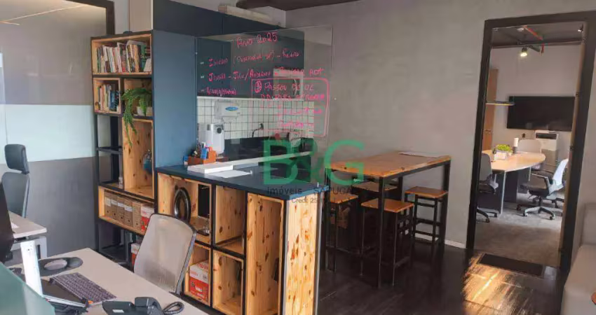 Conjunto para alugar, 109 m² por r$ 22.700,00/mês - barra funda - são paulo/sp