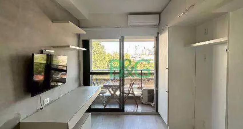 Studio com 1 dormitório para alugar, 25 m² por r$ 3.061,00/mês - vila mariana - são paulo/sp