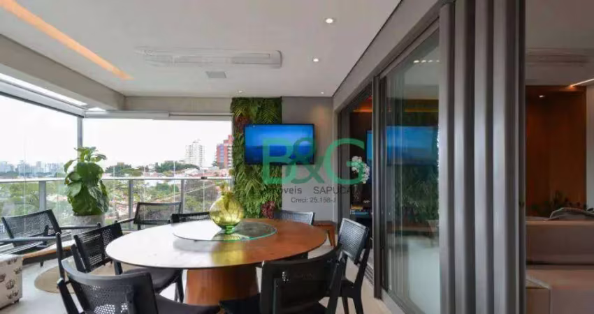 Apartamento com 3 dormitórios à venda, 140 m² por r$ 2.350.000 - mirandópolis - são paulo/sp