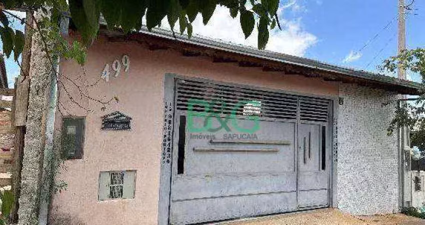 Casa com 2 dormitórios à venda, 45 m² por r$ 127.531 - jardim santa rita de cássia - tatuí/sp