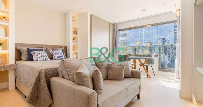 Studio com 1 dormitório à venda, 29 m² por r$ 980.000,00 - itaim bibi - são paulo/sp