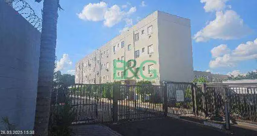 Apartamento com 2 dormitórios à venda, 46 m² por r$ 125.589 - jardim heitor rigon - ribeirão preto/sp