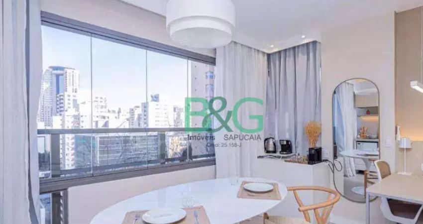 Studio com 1 dormitório à venda, 28 m² por r$ 1.099.000 - itaim bibi - são paulo/sp