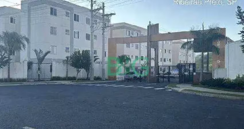 Apartamento à venda, 40 m² por r$ 116.206,68 - jardim ouro branco - ribeirão preto/sp