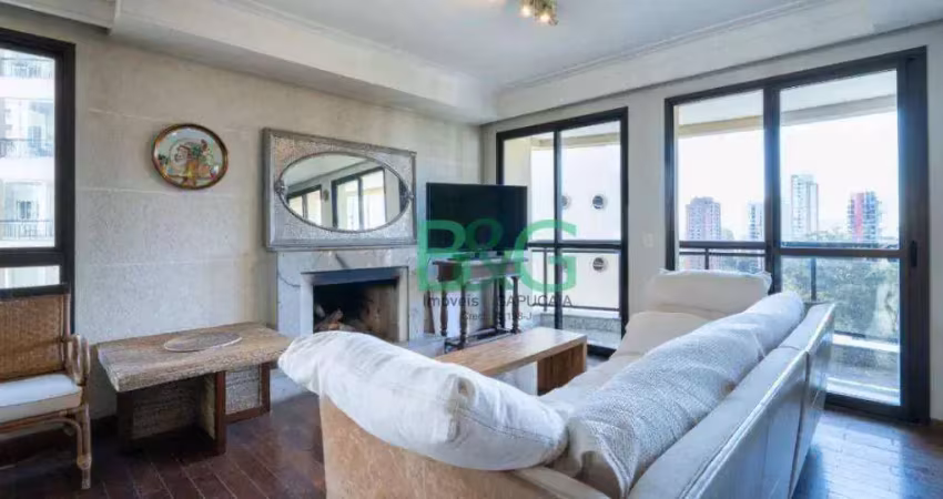 Apartamento com 3 dormitórios à venda, 220 m² por r$ 1.700.000 - vila suzana - são paulo/sp