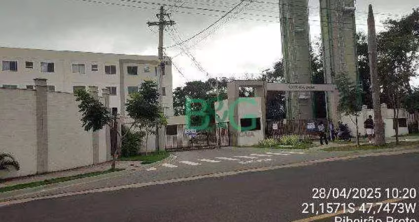 Apartamento à venda, 44 m² por r$ 145.394,52 - jardim ouro branco - ribeirão preto/sp