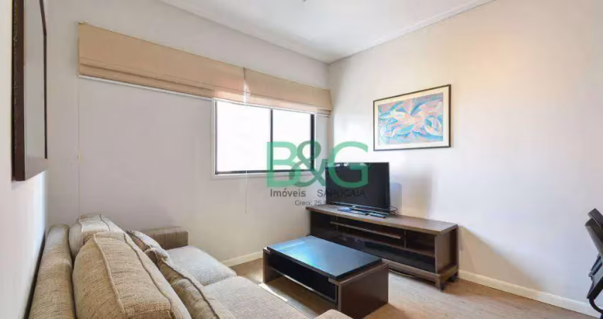Apartamento com 1 dormitório à venda, 50 m² por r$ 670. - bela vista - são paulo/sp