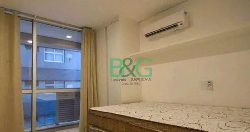 Studio com 1 dormitório à venda, 22 m² por r$ 350.000,00 - consolação - são paulo/sp