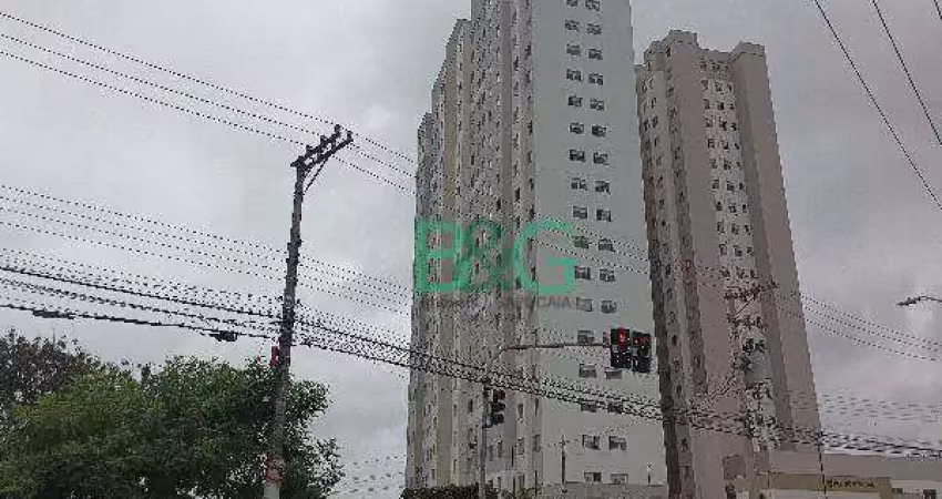 Apartamento com 2 dormitórios à venda, 37 m² por r$ 162.741 - guaianases - são paulo/sp