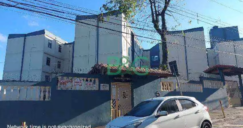 Apartamento com 2 dormitórios à venda, 40 m² por r$ 108.000 - conjunto habitacional teotonio vilela - são paulo/sp