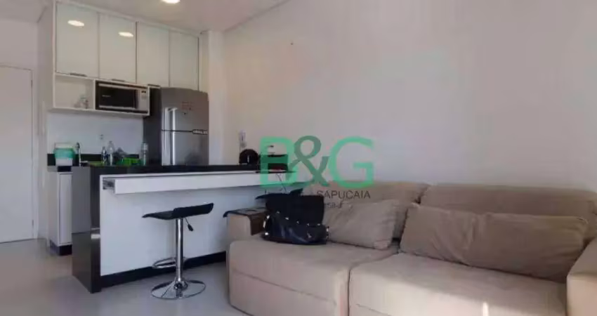 Apartamento com 1 dormitório à venda, 58 m² por r$ 769.000 - barra funda - são paulo/sp