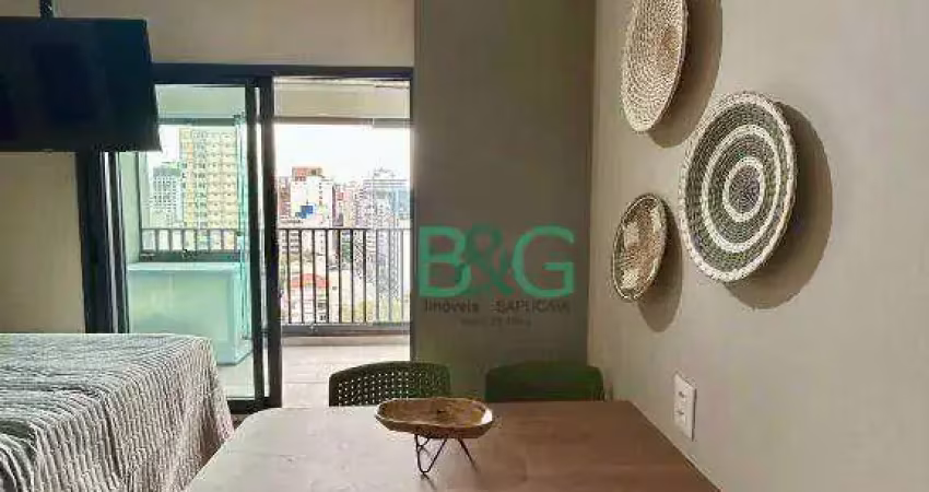 Studio com 1 dormitório para alugar, 24 m² por r$ 4.565,00/mês - paraíso - são paulo/sp