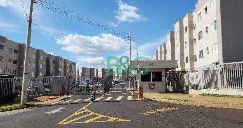Apartamento com 2 dormitórios à venda, 43 m² por r$ 166.660 - reserva macaúba - ribeirão preto/sp