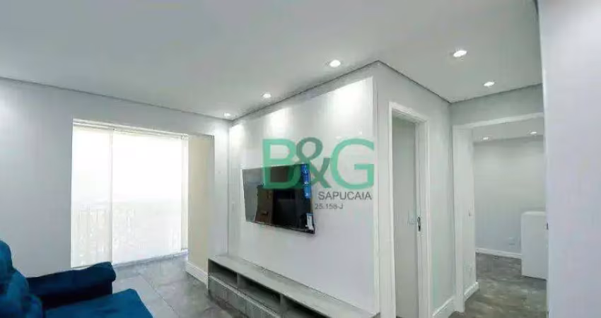 Apartamento com 2 dormitórios para alugar, 64 m² por r$ 5.240,00/mês - parque da vila prudente - são paulo/sp
