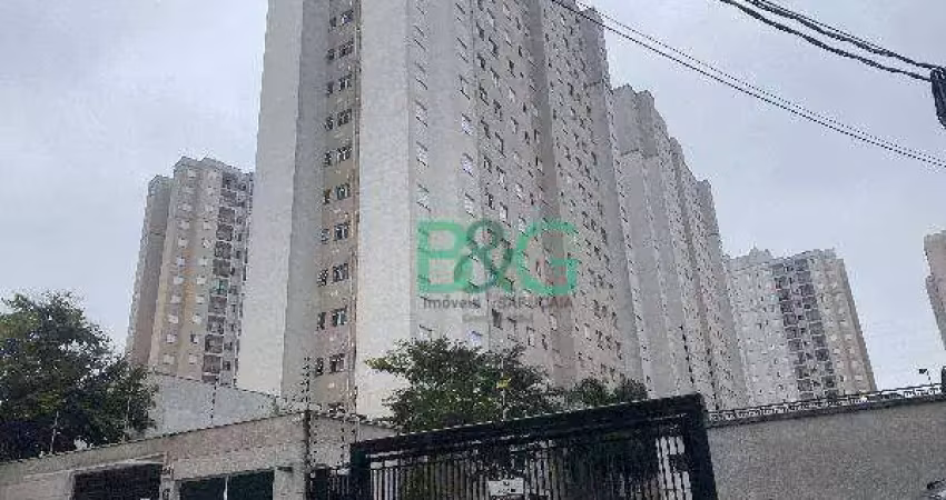 Apartamento com 2 dormitórios à venda, 44 m² por r$ 257.751 - jardim américa da penha - são paulo/sp