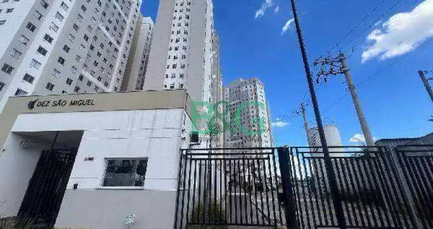 Apartamento com 2 dormitórios à venda, 35 m² por r$ 187.425 - guaianazes - são paulo/sp