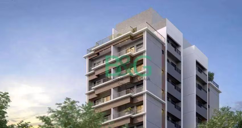 Apartamento com 1 dormitório à venda, 26 m² por r$ 292.486,11 - chácara klabin - são paulo/sp