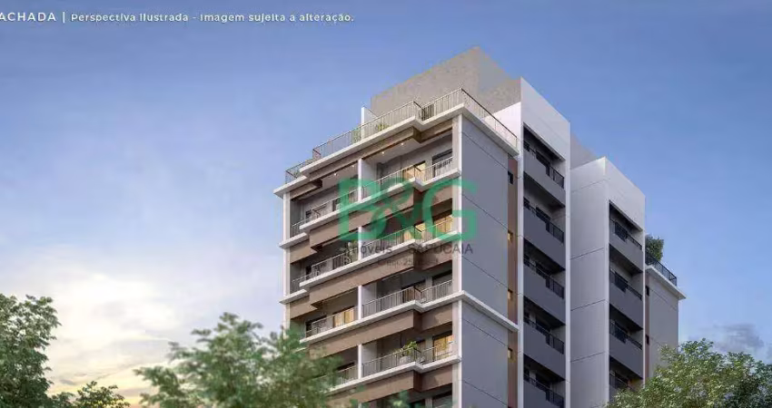 Cobertura com 1 dormitório à venda, 61 m² por r$ 537.957,96 - chácara klabin - são paulo/sp