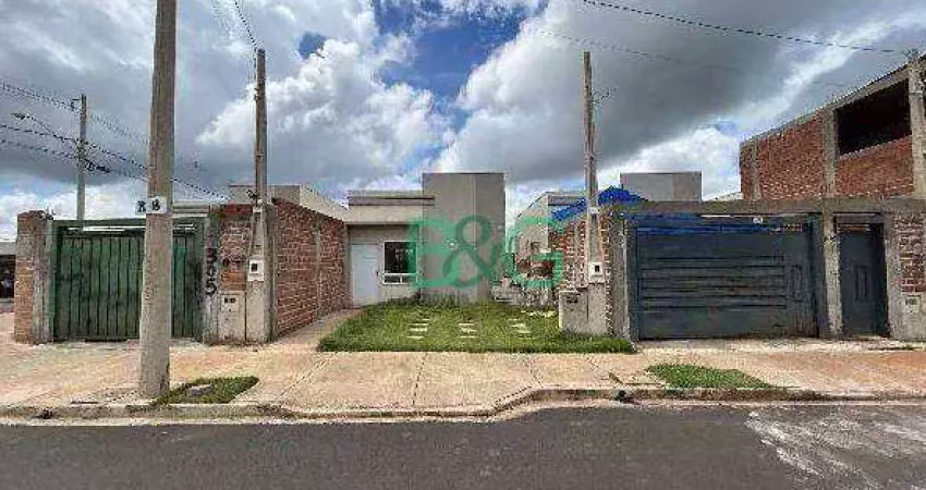 Casa com 2 dormitórios à venda, 44 m² por r$ 155.685,37 - santa iria - ribeirão preto/sp