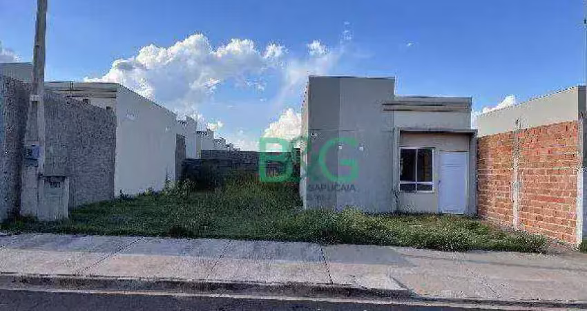 Casa com 2 dormitórios à venda, 44 m² por r$ 177.104 - santa iria - ribeirão preto/sp