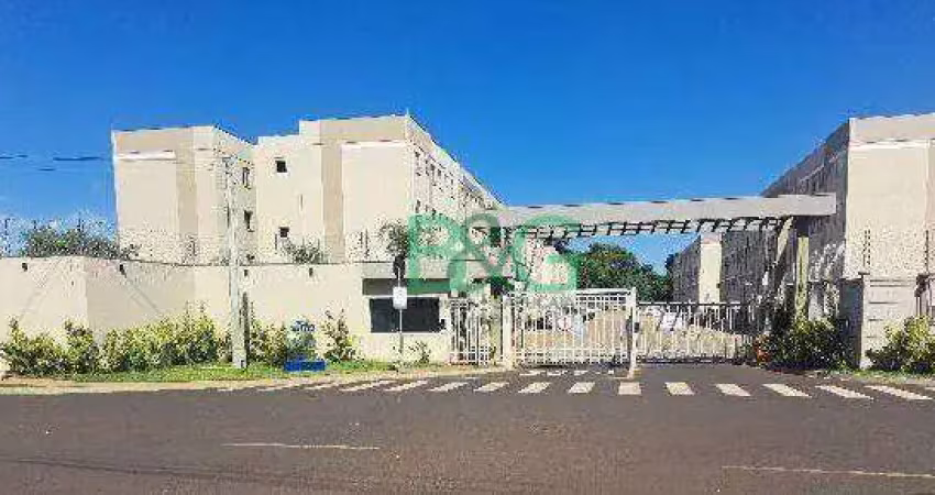 Apartamento com 2 dormitórios à venda, 43 m² por r$ 127.853 - valentina figueiredo - ribeirão preto/sp