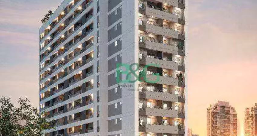 Apartamento com 1 dormitório à venda, 31 m² por r$ 574.275,00 - moema - são paulo/sp