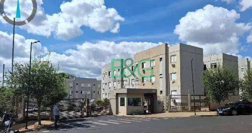 Apartamento com 2 dormitórios à venda, 42 m² por r$ 99.555,89 - vila abranches - ribeirão preto/sp