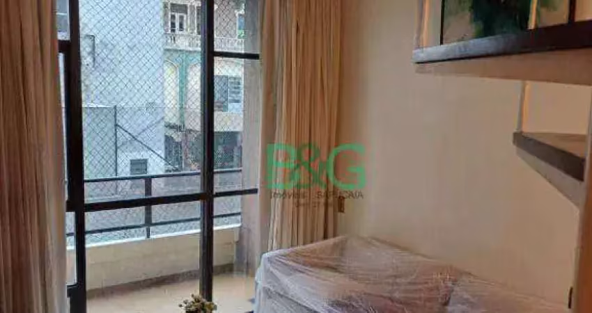 Apartamento duplex com 1 dormitório à venda, 53 m² por r$ 780.000 - cerqueira césar - são paulo/sp