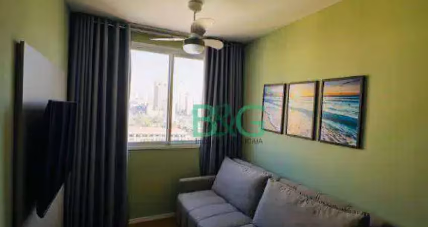 Apartamento com 2 dormitórios à venda, 37 m² por r$ 365.750,00 - brás - são paulo/sp