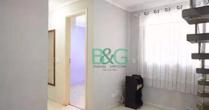 Apartamento duplex com 2 dormitórios à venda, 94 m² por r$ 349.000 - parque esmeralda - são paulo/sp