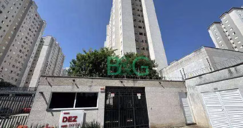 Apartamento com 2 dormitórios à venda, 44 m² por r$ 296.904 - penha de frança - são paulo/sp