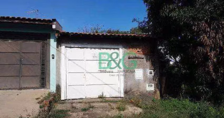 Casa com 2 dormitórios à venda, 43 m² por r$ 81.000 - jardim maria cristina - rio claro/sp