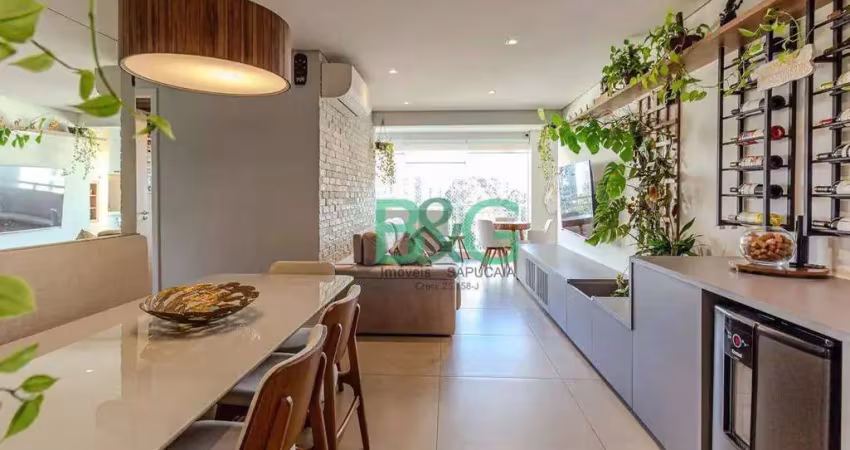 Apartamento com 3 dormitórios à venda, 85 m² por r$ 1.395.000 - brooklin paulista - são paulo/sp
