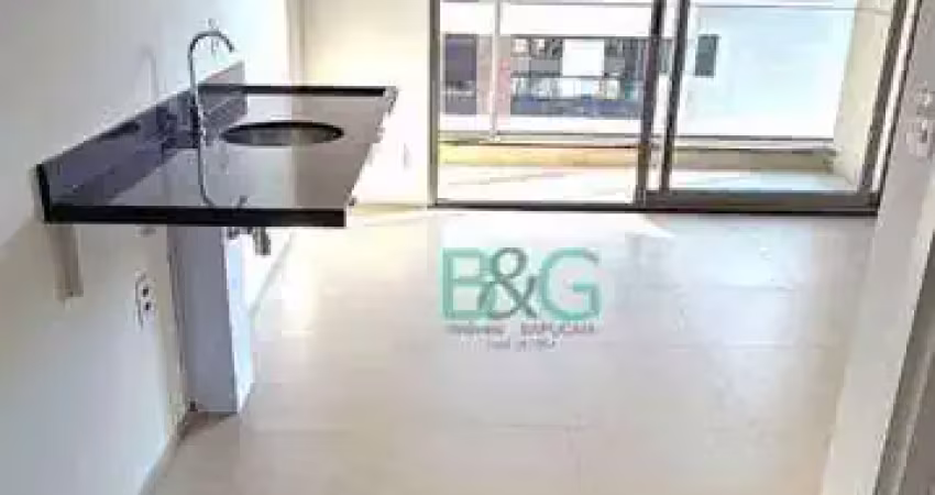 Studio com 1 dormitório à venda, 23 m² por r$ 405.000 - consolação - são paulo/sp