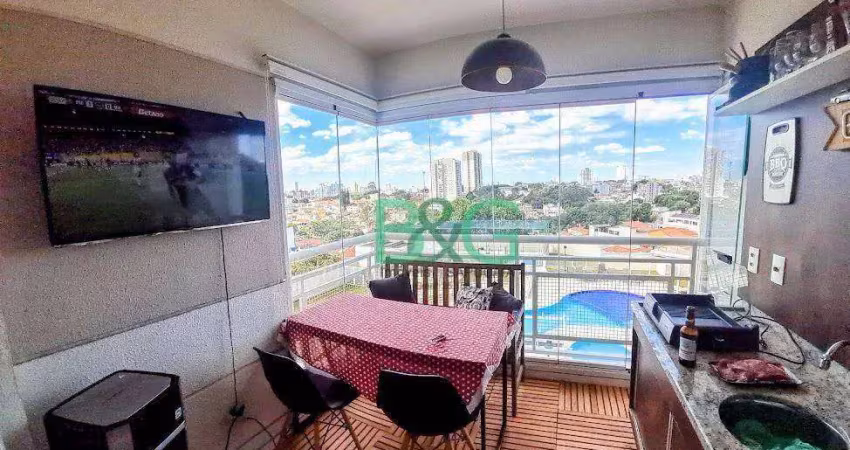 Apartamento com 2 dormitórios à venda, 69 m² por r$ 700.000 - vila oratório - são paulo/sp