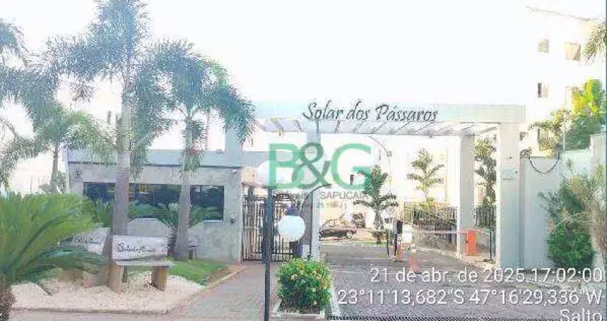 Apartamento com 2 dormitórios à venda, 48 m² por r$ 318.337 - olaria - salto/sp